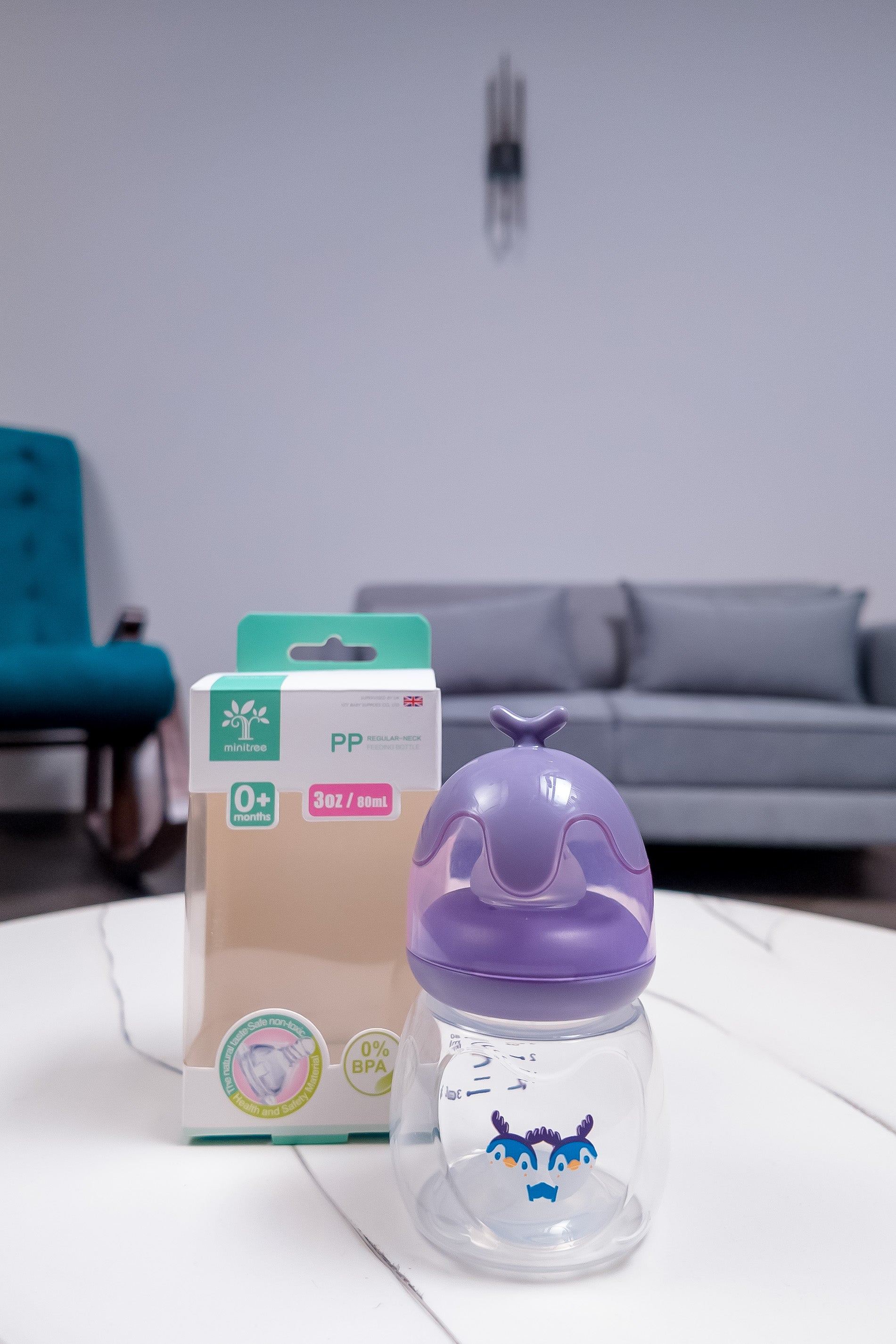 Minitree PP Regular-Neck Baby Feeding Bottle